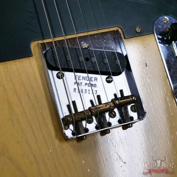 Fender Custom Shop 1951 Nocaster Ash Body Maple Neck Relic Faded Aged Nocaster Blonde 6.75 LBS - Image 10