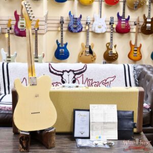 Fender Custom Shop 1951 Nocaster Ash Body Maple Neck Relic Faded Aged Nocaster Blonde 6.75 LBS - Image 11