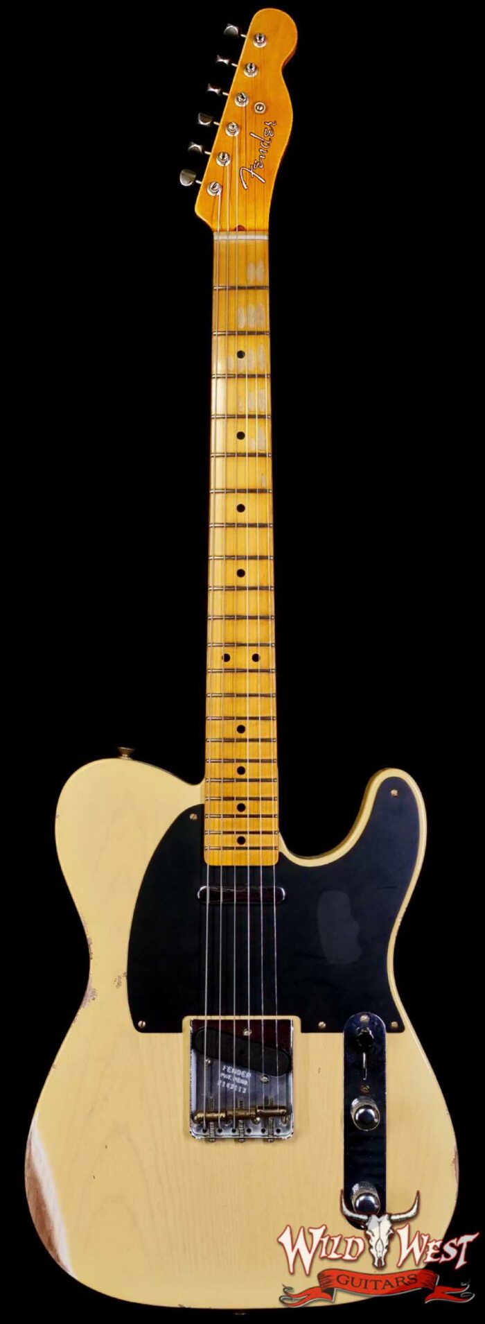 Fender Custom Shop 1951 Nocaster Ash Body Maple Neck Relic Faded Aged Nocaster Blonde 6.75 LBS - Image 1