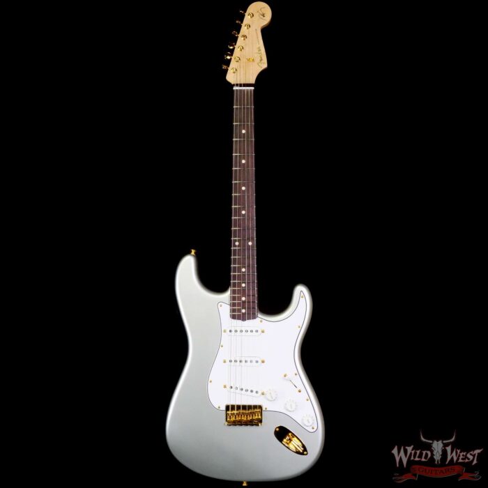 Fender Custom Shop Robert Cray Signature Stratocaster AA Birdseye Maple Neck Hardtail NOS Inca Silver - Image 3