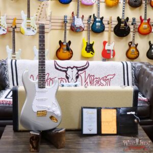 Fender Custom Shop Robert Cray Signature Stratocaster AA Birdseye Maple Neck Hardtail NOS Inca Silver - Image 6