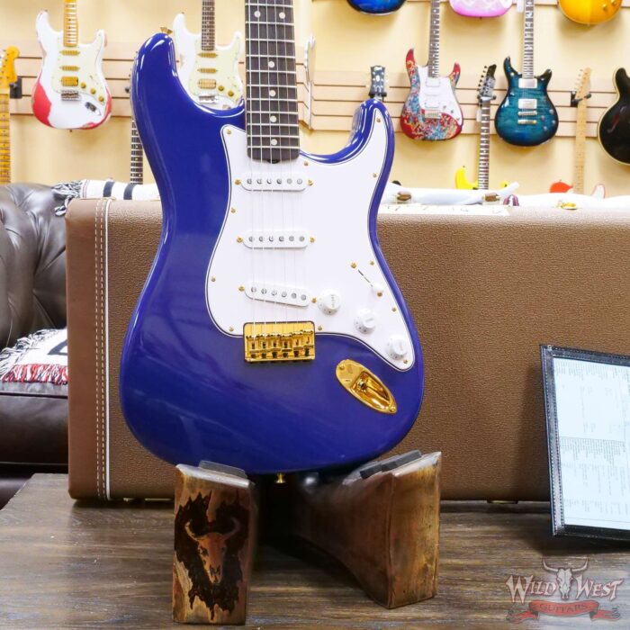 Fender Custom Shop Robert Cray Signature Stratocaster AA Birdseye Maple Neck Hardtail NOS Violet - Image 8