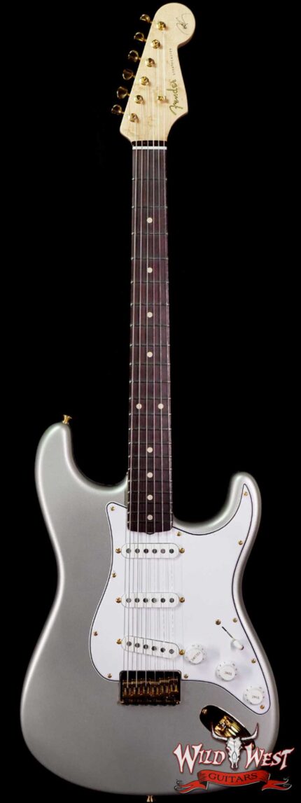 Fender Custom Shop Robert Cray Signature Stratocaster AA Birdseye Maple Neck Hardtail NOS Inca Silver