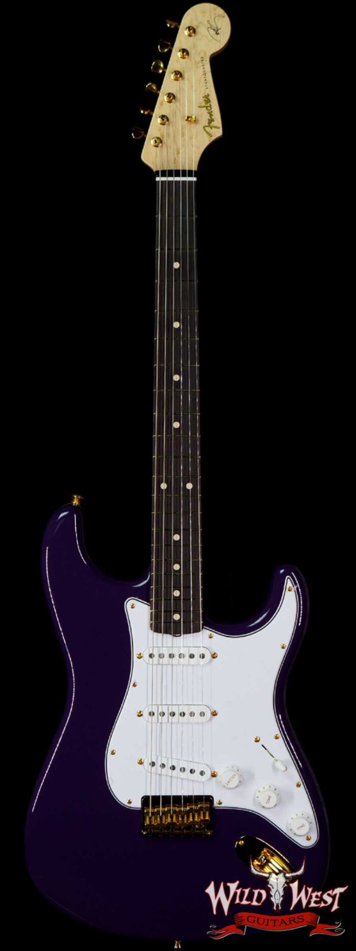 Fender Custom Shop Robert Cray Signature Stratocaster AA Birdseye Maple Neck Hardtail NOS Violet - Image 1