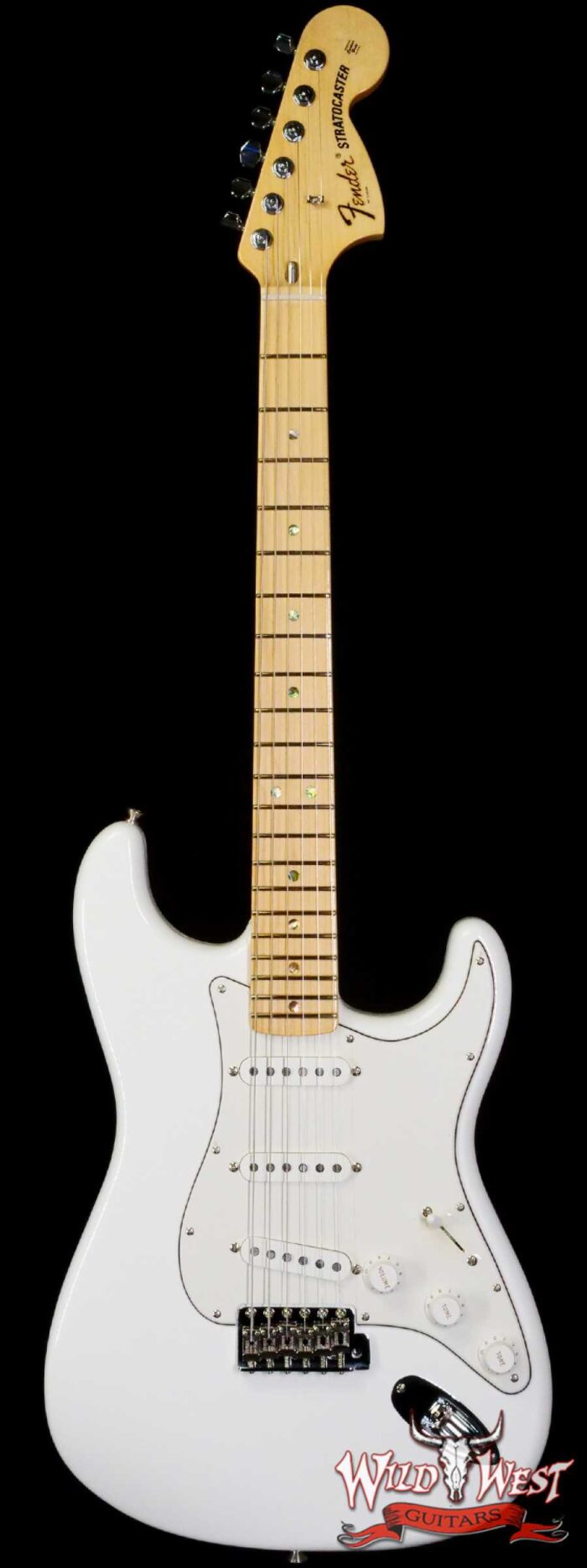 Fender Custom Shop Robin Trower Signature Stratocaster Maple Fingerboard Arctic White - Image 1