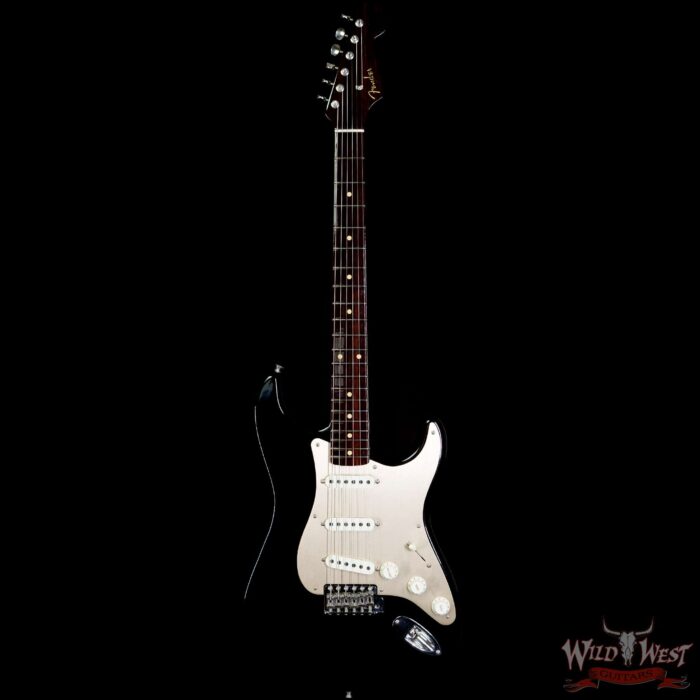 2020 Fender Summer Event LTD Custom Shop 1957 Stratocaster Rosewood Neck Deluxe Closet Classic Hand-Wound PUs Black - Image 3