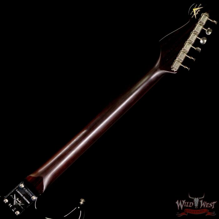 2020 Fender Summer Event LTD Custom Shop 1957 Stratocaster Rosewood Neck Deluxe Closet Classic Hand-Wound PUs Black - Image 5