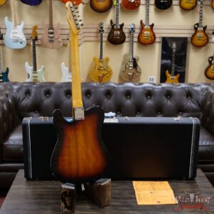 Fender Custom Shop TV Jones HH Telecaster Journeyman Relic Bigsby Okoume Body Ebony Fingerboard Matching Headstock 3Tone Sunburst - Image 9