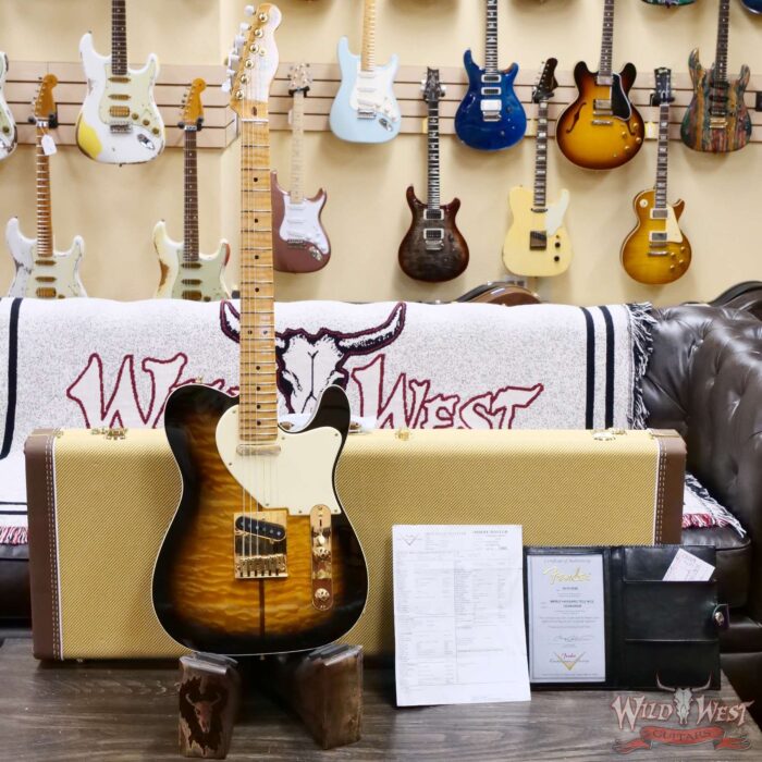 Fender Custom Shop Artist Series Merle Haggard Telecaster 2-Color Sunburst 6.95 LBS - Image 6