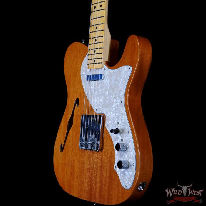 Fender Custom Shop Vintage Custom 1968 Telecaster Thinline Maple Fingerboard NOS Aged Natural - Image 2