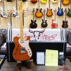 Fender Custom Shop Vintage Custom 1968 Telecaster Thinline Maple Fingerboard NOS Aged Natural - Image 6