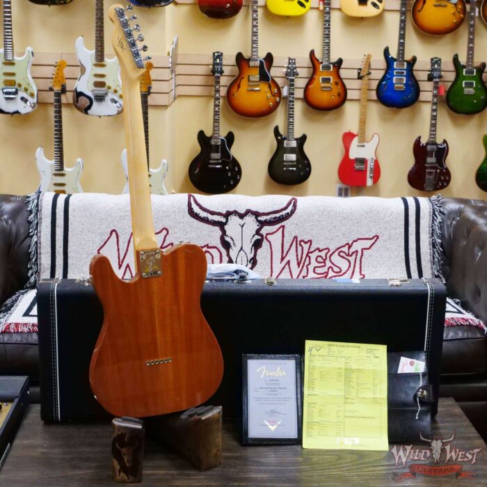 Fender Custom Shop Vintage Custom 1968 Telecaster Thinline Maple Fingerboard NOS Aged Natural - Image 9