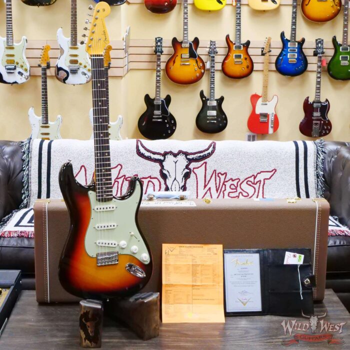 Fender Custom Shop Vintage Custom ‘59 1959 Hardtail Stratocaster Time Capsule Package Chocolate 3-Color Sunburst - Image 6