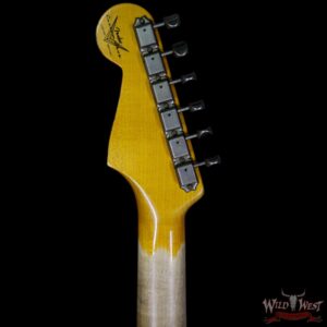 Fender Custom Shop White Lightning 2.0 HSS Stratocaster Heavy Relic Rosewood 22 Frets OWT over Torino Red - Image 10