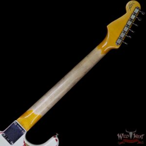 Fender Custom Shop White Lightning 2.0 HSS Stratocaster Heavy Relic Rosewood 22 Frets OWT over Torino Red - Image 11