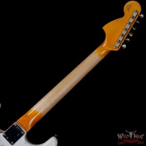 Fender Custom Shop Wild West White Lightning Stratocaster Floyd Rose Heavy Relic Maple Fingeboard Fiesta Red - Image 5