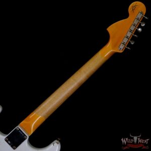 Fender Custom Shop Wild West White Lightning Stratocaster 2.0 Heavy Relic Rosewood Fingeboard Lake Placid Blue - Image 5
