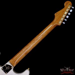 Fender Custom Shop American Custom Stratocaster 3A Rosewood Fingerboard Hand-Wound Dual Mag II Pickups NOS Vintage Blonde 7.20 lbs - Image 5