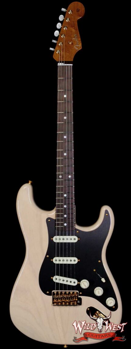 Fender Custom Shop American Custom Stratocaster 3A Rosewood Fingerboard Hand-Wound Dual Mag II Pickups NOS Vintage Blonde 7.20 lbs