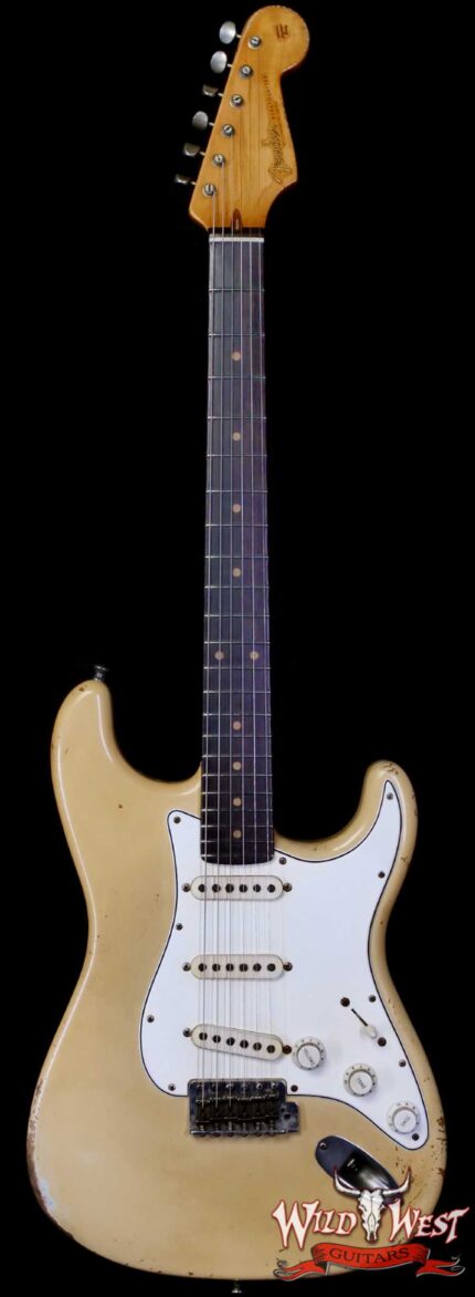 Fender Custom Shop Ron Jessurun Apprentice Built 70th Anniversary Stratocaster Modernized Relic Aged Desert Sand 7.60 lbs