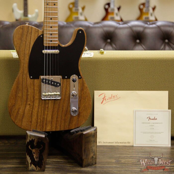 Fender FSR American Vintage Limited Edition ‘52 1952 Telecaster Roasted Natural 1 of 200 V1741236 - Image 14