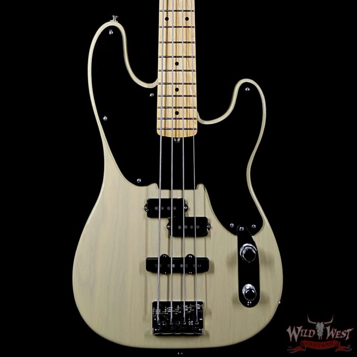 Fender Parallel Universe ‘51 Telecaster PJ Bass Maple Neck Butterscotch Blonde - Image 3