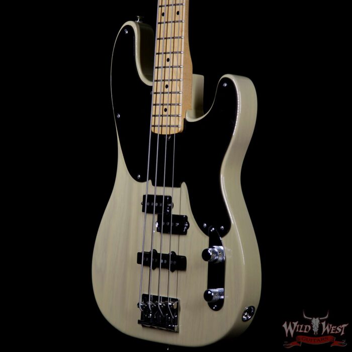 Fender Parallel Universe ‘51 Telecaster PJ Bass Maple Neck Butterscotch Blonde - Image 2