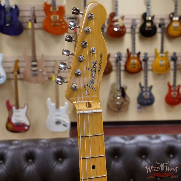 Fender USA 70th Anniversary Broadcaster Maple Fingerboard Blackguard Blonde V2095867 - Image 7