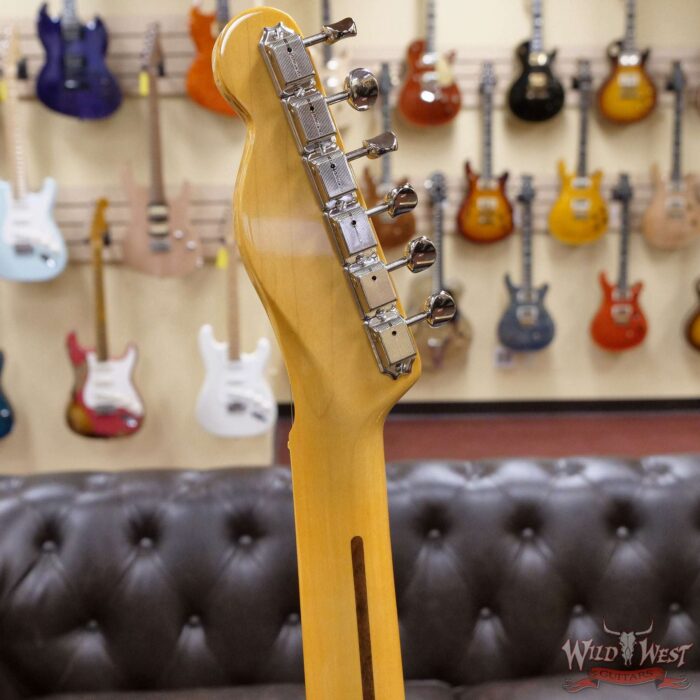 Fender USA 70th Anniversary Broadcaster Maple Fingerboard Blackguard Blonde V2095867 - Image 10