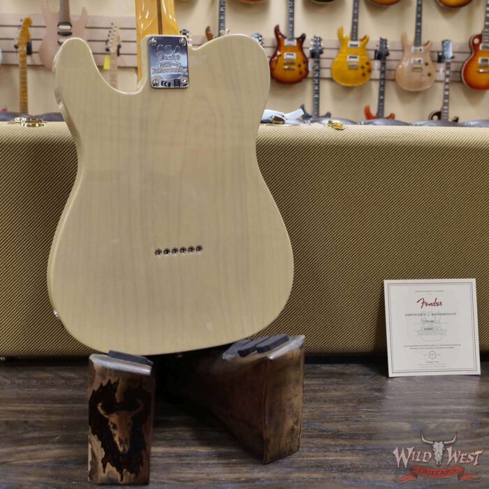 Fender USA 70th Anniversary Broadcaster Maple Fingerboard Blackguard Blonde V2095867 - Image 11
