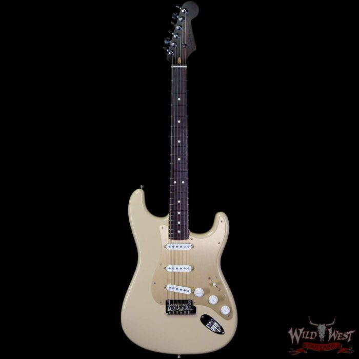 Fender USA Limited Edition American Professional Stratocaster Solid Rosewood Neck Desert Sand - Image 3