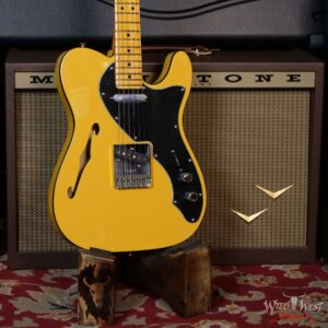 Fender USA Britt Daniel Tele® Thinline Telecaster Amarillo Gold Custom Shop Pickups R19075961 - Image 6