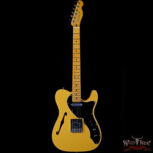 Fender USA Britt Daniel Tele® Thinline Telecaster Amarillo Gold Custom Shop Pickups R19075961 - Image 3