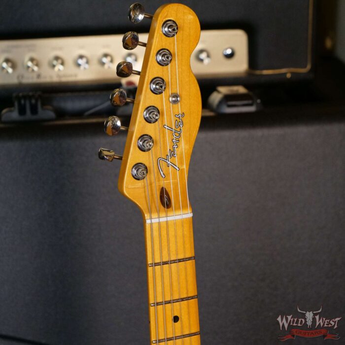Fender USA Britt Daniel Tele® Thinline Telecaster Amarillo Gold Custom Shop Pickups R19075961 - Image 5