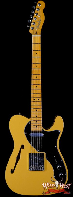Fender USA Britt Daniel Tele® Thinline Telecaster Amarillo Gold Custom Shop Pickups R19075961