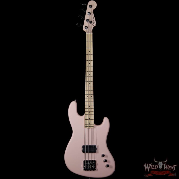 Fender USA Flea Signature Active Jazz Bass Shell Pink - Image 3