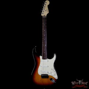 2005 Fender American Stratocaster Deluxe Rosewood Fingerboard with S-1 Switch 3 Tone Sunburst - Image 3