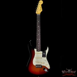 Fender American Original ‘60s Stratocaster Rosewood Fingerboard 3 Tone Sunburst - Image 3