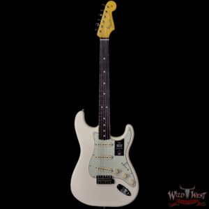Fender American Original ‘60s Stratocaster Rosewood Fingerboard Olympic White - Image 3