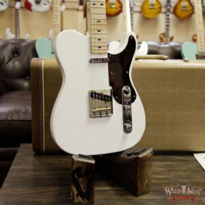 Fred Stuart Wild West 20th Anniversary Diamond Back Snake Head Guitar Maple Neck Olympic White #09 - Image 11