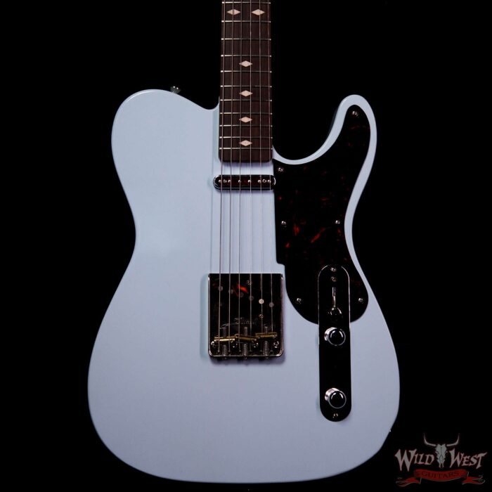 Fred Stuart Wild West 20th Anniversary Diamond Back Snake Head Rosewood Board Sonic Blue # 07 - Image 3