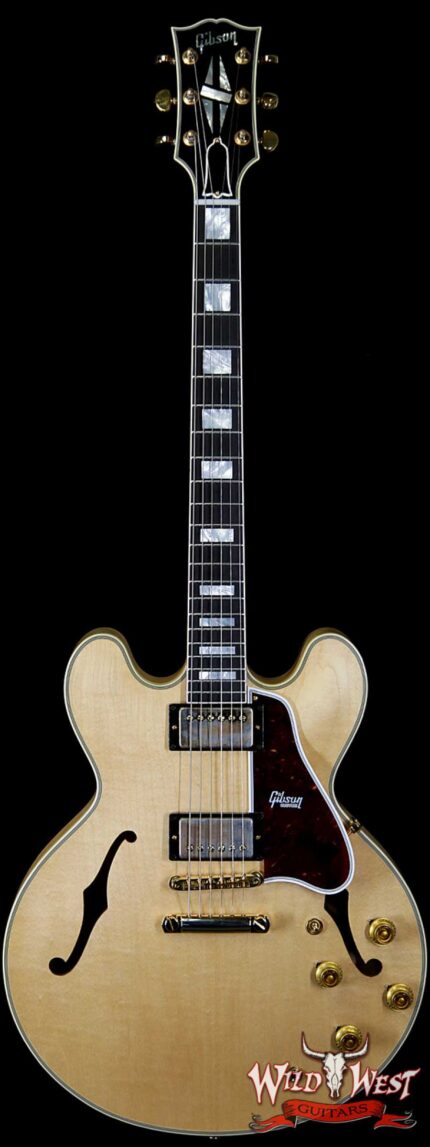 2020 NAMM Gibson Custom Shop 1959 ES-355 Reissue VOS Stop Bar Ebony Fingerboard Vintage Natural