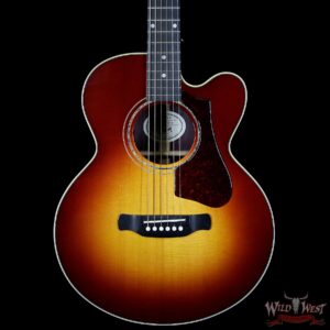 2018 Gibson Montana Parlor Rosewood AG(Avant Garde) Cutaway Acoustic Electric Sunset Burst - Image 3