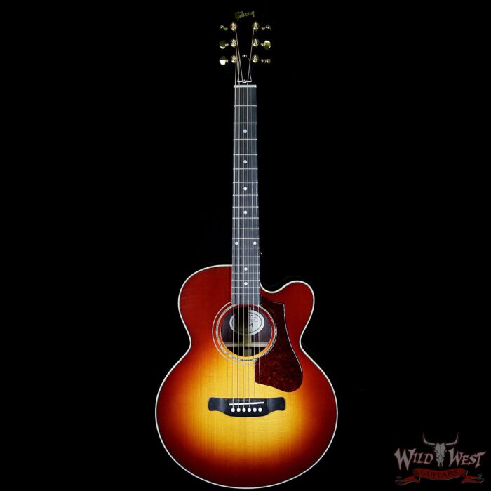 2018 Gibson Montana Parlor Rosewood AG(Avant Garde) Cutaway Acoustic Electric Sunset Burst - Image 6