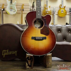 2018 Gibson Montana Parlor Rosewood AG(Avant Garde) Cutaway Acoustic Electric Sunset Burst - Image 11