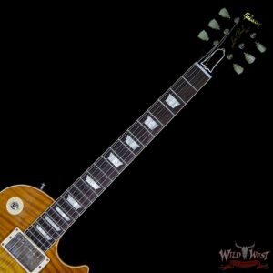 Gibson Custom Shop Historic 1959 Les Paul Lite Aged R9 Brazilian Rosewood Board Dirty Lemon 8.20 Lbs - Image 8