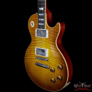 Gibson Custom Shop Historic 1959 Les Paul Lite Aged R9 Brazilian Rosewood Board Dirty Lemon 8.20 Lbs - Image 2