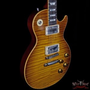 Gibson Custom Shop 1959 Les Paul VOS Hand Selected Killer Top Brazilian Rosewood Board Dirty Lemon8.80 LBS - Image 5