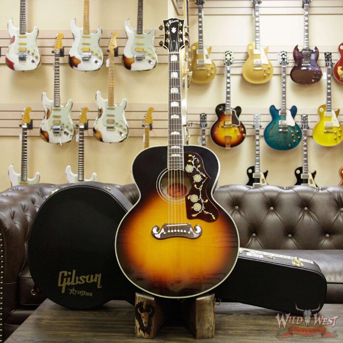 Gibson Custom Shop Montana 2018 1968 SJ-200 Vintage Sunburst - Image 11