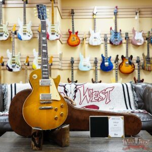 Gibson Custom Shop M2M 1958 Les Paul Standard Reissue Murphy Lab Light Aged Green Lemon Fade 8.45 LBS - Image 6